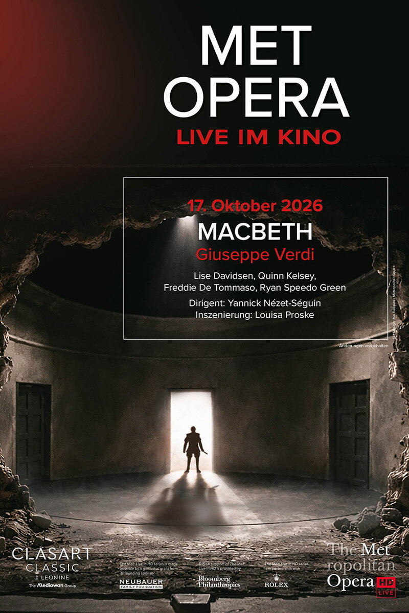 The Metropolitan Opera 2026/27: Macbeth